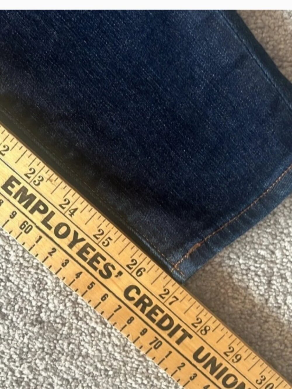 J. Crew Dark Wash High Rise Skinny Size 28 - Picture 7 of 7